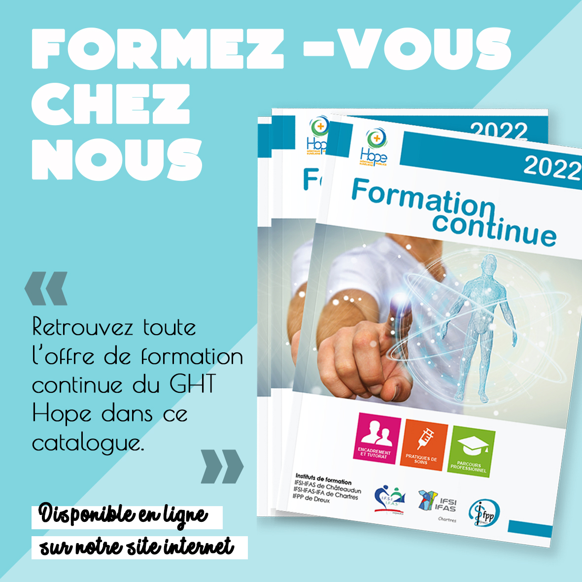 Le Catalogue De Formation Continue 2022 Est Arrivé Ifsi Ifas Chartres